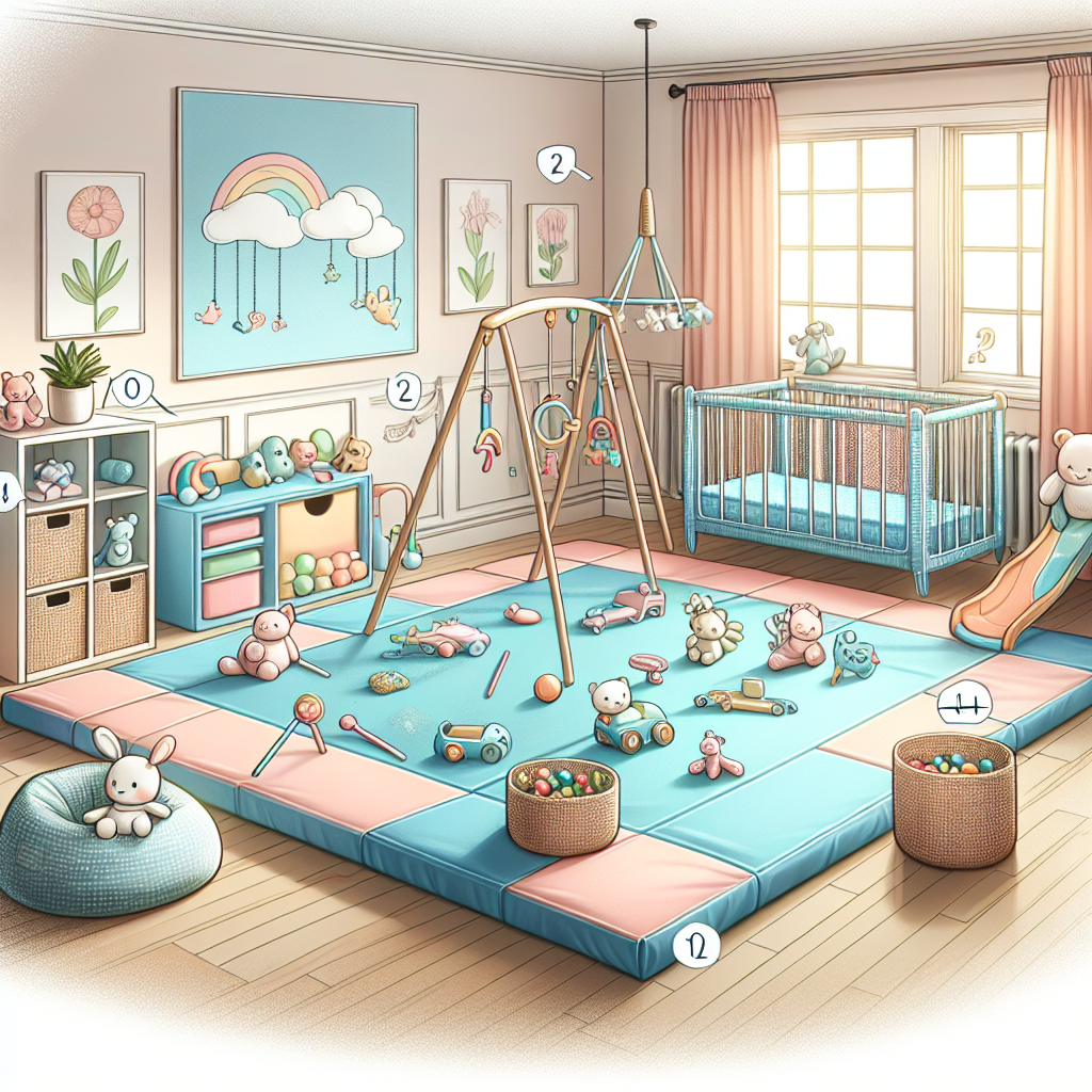 Designing the Ideal Play Gym Space for Your Growing Bab