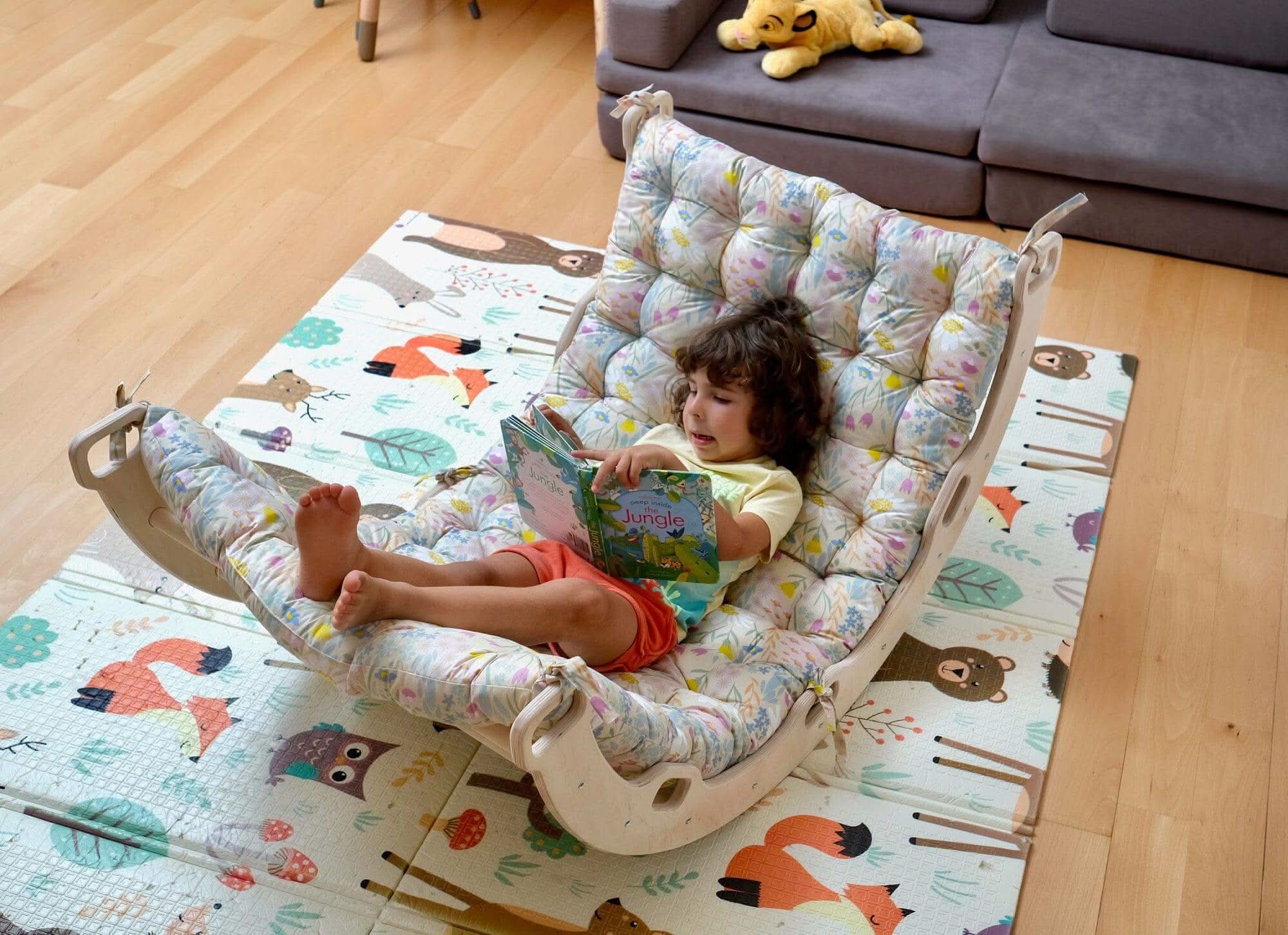 Arch - Rocker with Pillow Spring Pattern - Kidodido