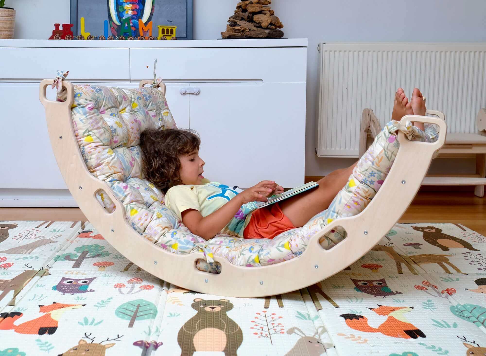 Arch - Rocker with Pillow Spring Pattern - Kidodido