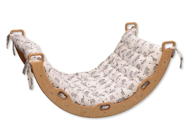 Climbing Arch Rocker with Origami Pillow - Kidodido