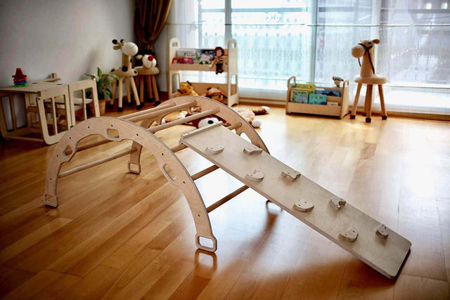 Climbing Arch / Rocker with Pillow and Ramp - Kidodido