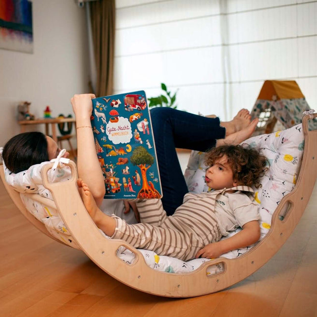 Climbing Arch with Flamingo Pillow - Montessori Play Set - Kidodido