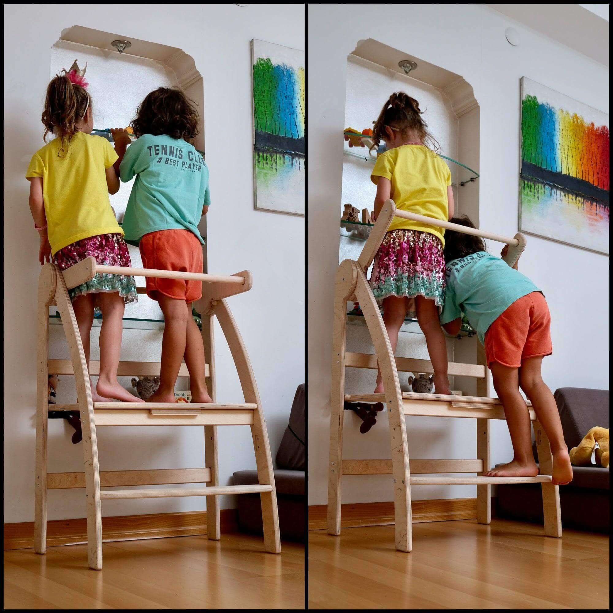 Double Montessori Kitchen Tower - Kidodido