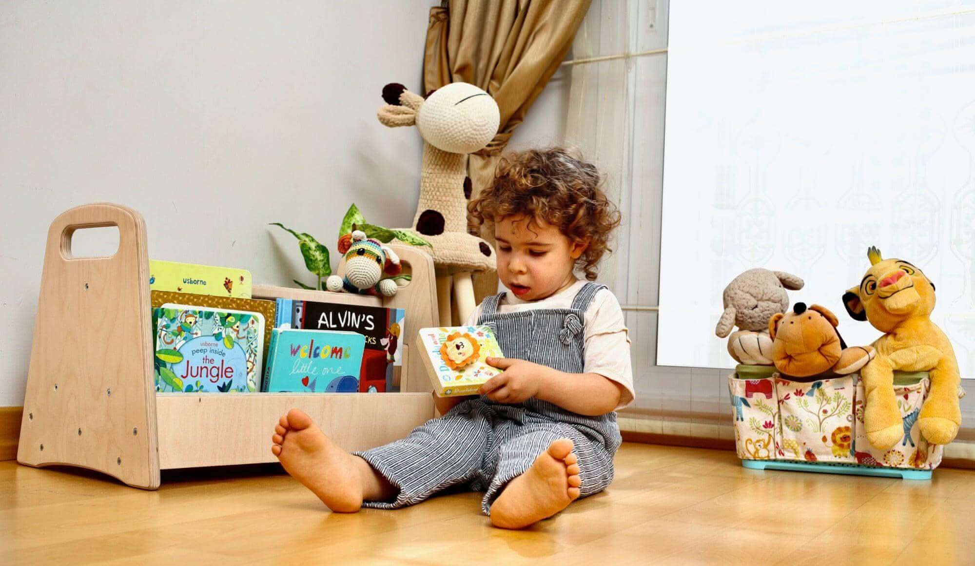 Montessori Bookshelf / Medium Size - Kidodido