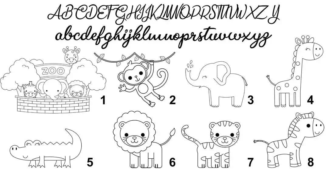 Name and Animal Figure - Kidodido