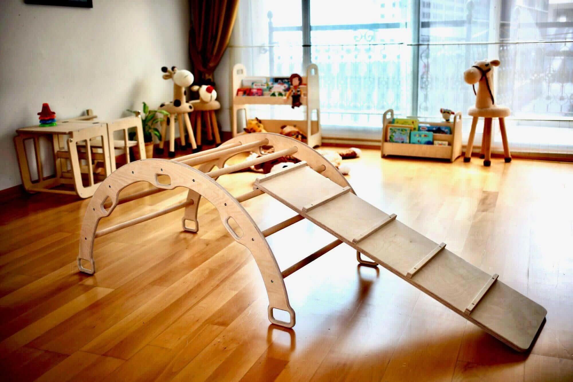 Reversible Ladder Climbing / Sliding Ramp - Kidodido