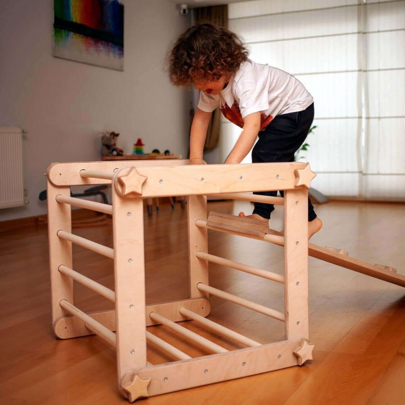 Transformable Climbing Triangle / Cube Set - Kidodido
