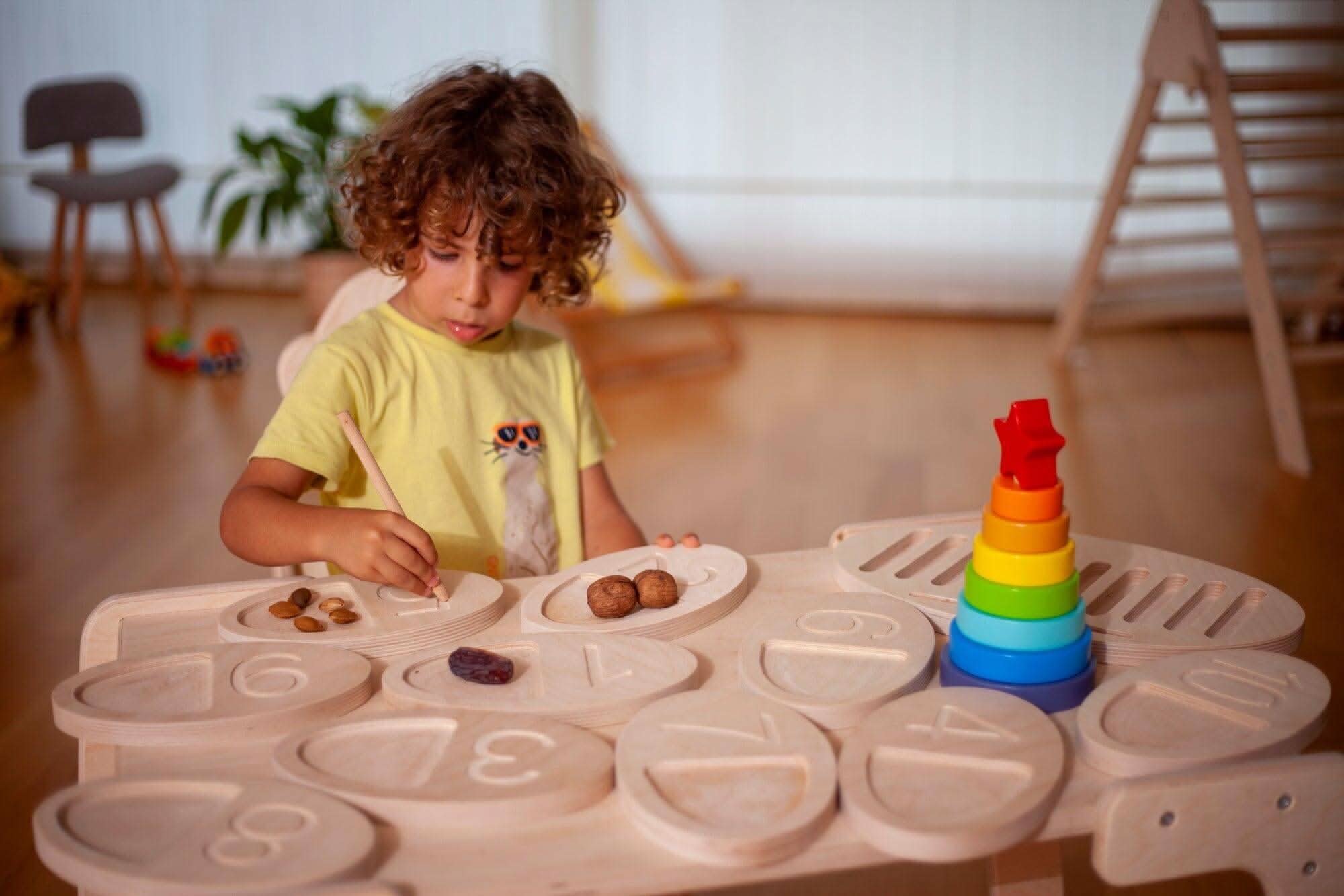 Wooden Tracing Board for Toddlers - Kidodido