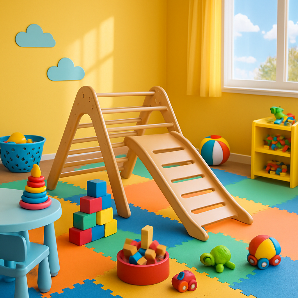 Transform Your Playroom with Safe Indoor Wooden Climbing Structures