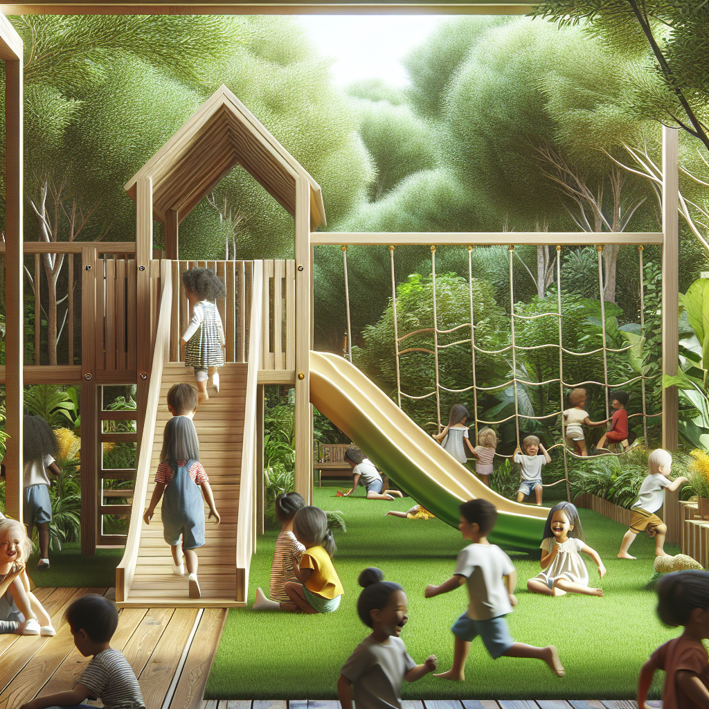 Why Wooden Slides Are the Perfect Addition to Your Child\'s Playroom