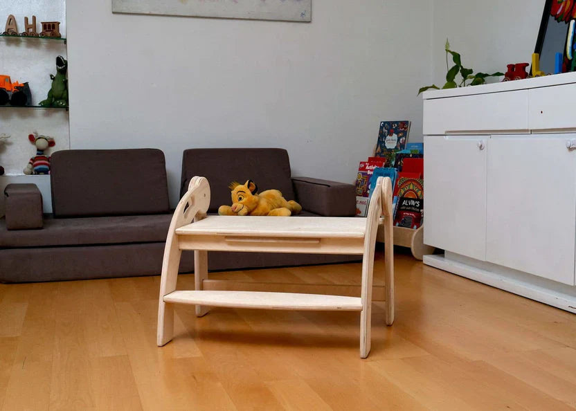 Children’s Wooden Step Stools for Twins — Helping Little Hands Reach Big Goals