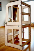 2in1 Montessori Learning Tower & Desk - Kidodido