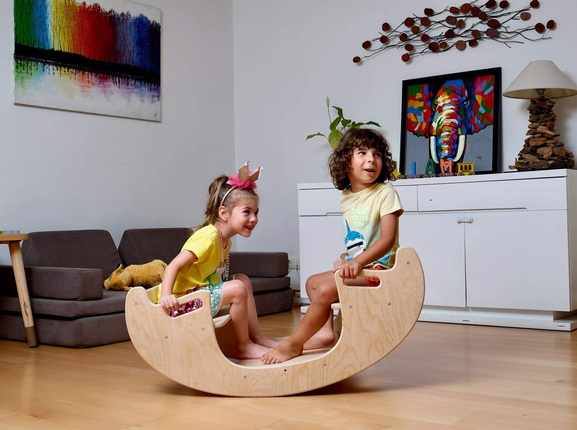 Wooden seesaw hot sale for sale