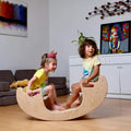 Montessori Wooden Seesaw & Table Chair Set - Eco-Friendly Kids Furniture - Kidodido