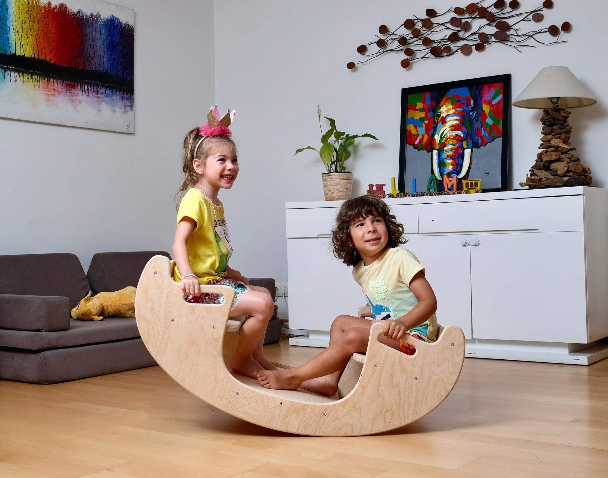 Seesaw chair on sale