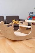 2in1 Montessori Wooden Seesaw and Table Chair Set - Kidodido