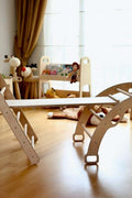 Montessori Climbing Set in indoor play setup - Kidodido