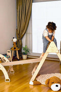 Montessori Climbing Set in indoor play setup- Kidodido