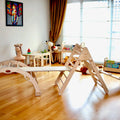 Montessori Climbing Set in indoor play setup - Kidodido
