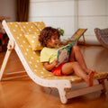 Adjustable Lounge Chair with Comfy Pad for Kids - Kidodido