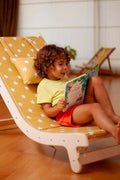 Adjustable Lounge Chair with Comfy Pad for Kids - Kidodido