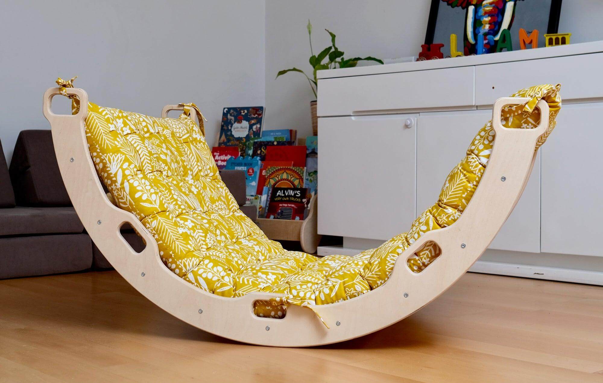 Arch - Rocker with Pillow Sunny Pattern - Kidodido