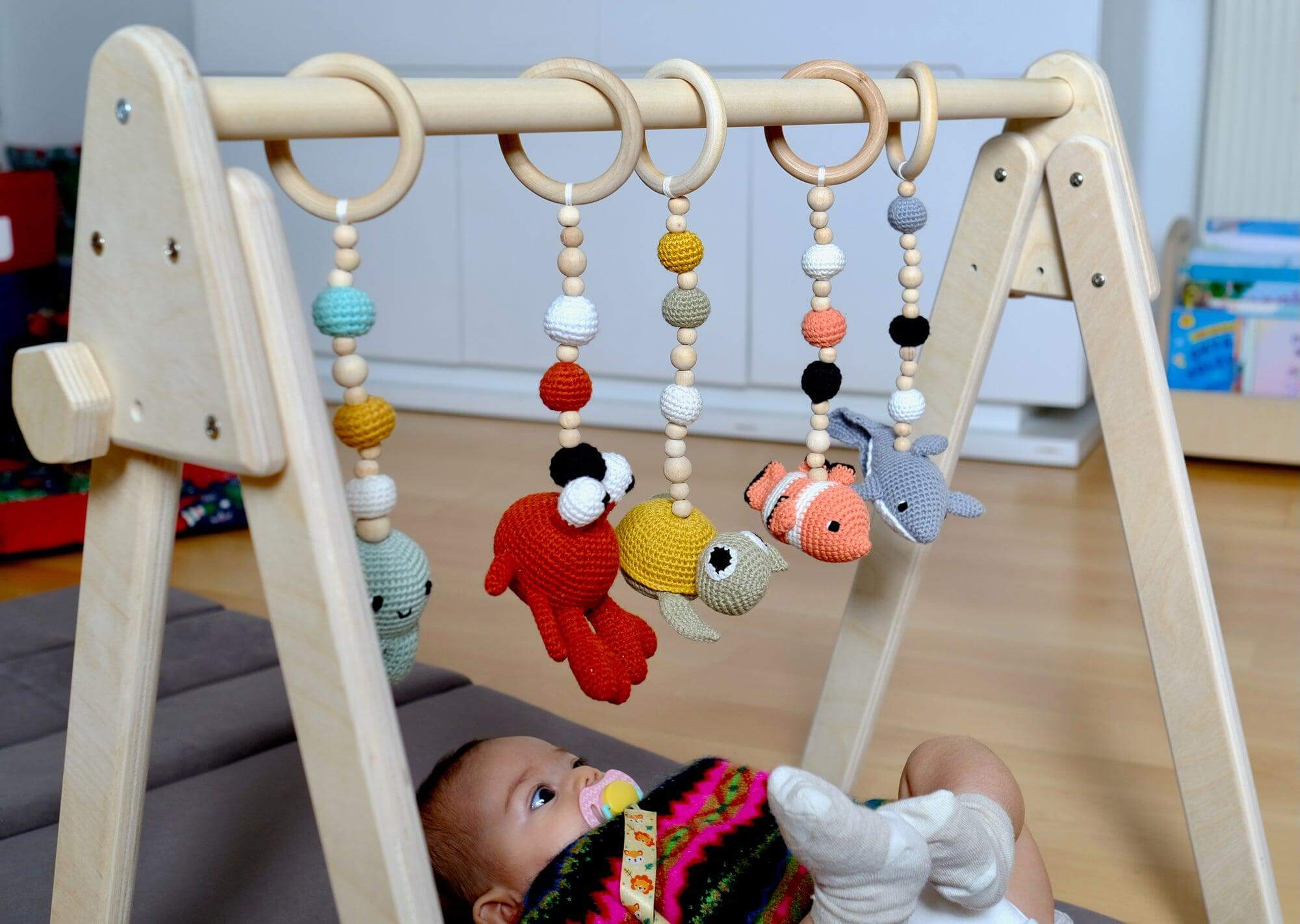 Hangespielzeug Baby Gym Anregende Unterhaltung Kidodido