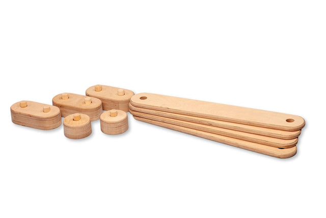 Balance Beam and Stepping Stones Set - Kidodido