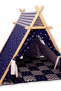 Blue Stars Play Tent and Play Mat - Kidodido