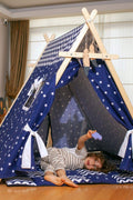 Blue Stars Play Tent and Play Mat - Kidodido