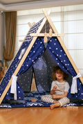 Blue Stars Play Tent and Play Mat - Kidodido