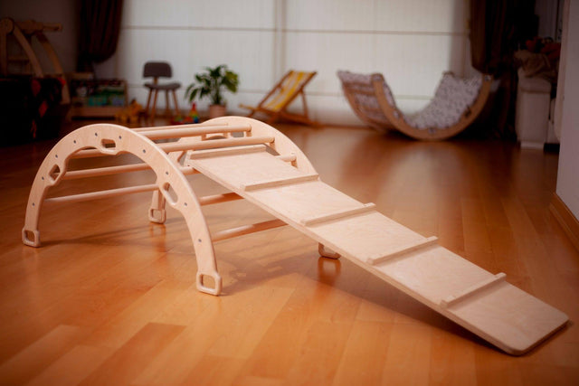 Climbing Arch / Rocker with Pillow and Ramp - Kidodido