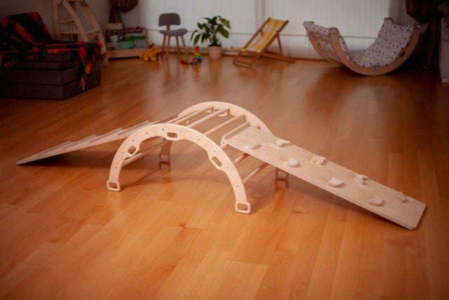 Climbing Arch / Rocker with Pillow and Ramp - Kidodido