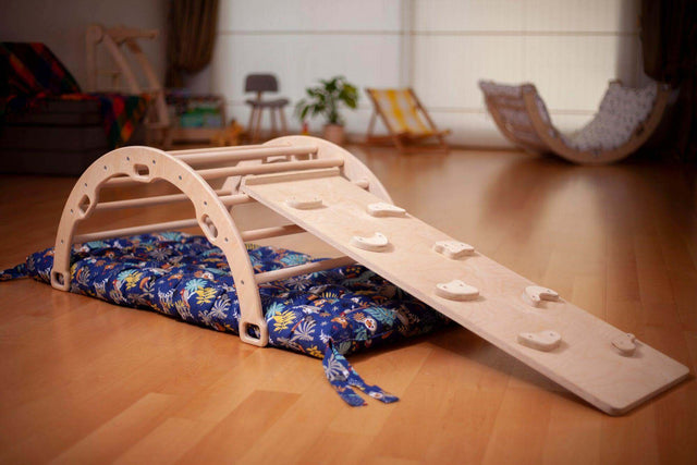 Climbing Arch / Rocker with Pillow and Ramp - Kidodido