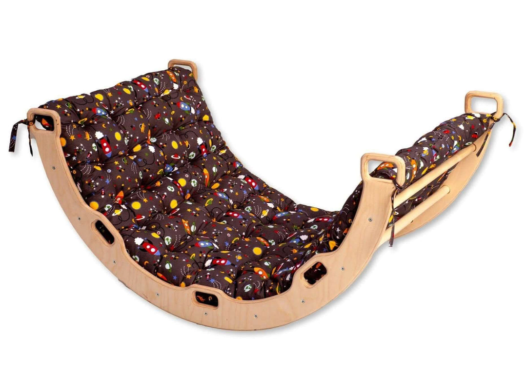 Montessori Arch Rocker with Ramp and Pillow – Kidodido