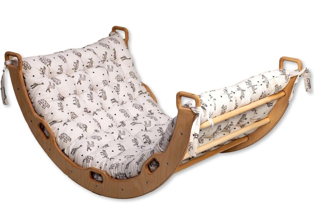 Montessori Arch Rocker with Ramp and Pillow – Kidodido
