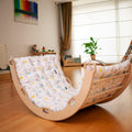 Perfect Gift for Toddlers - Climbing Arch Rocker with Flamingo Pillow - Kidodido