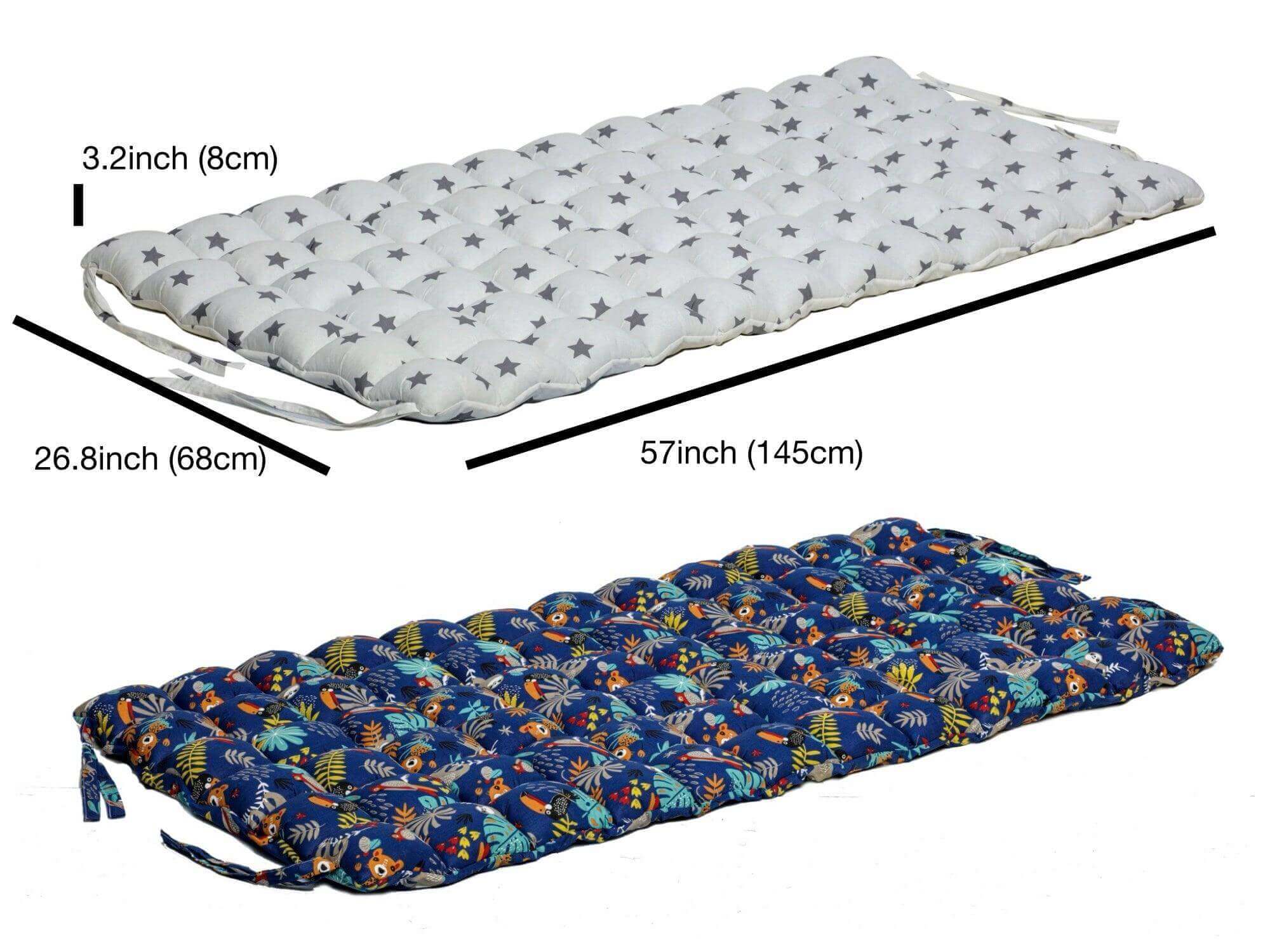 Climbing Triangle - Arch / Rocker - Blue Pillow - Kidodido