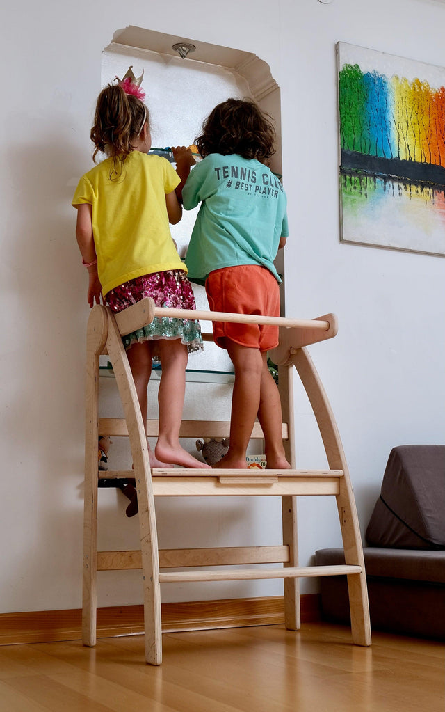 Double Montessori Kitchen Tower - Kidodido