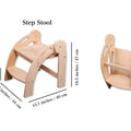 Foldable Montessori Kitchen Step Stool - Kidodido