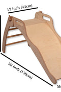 Foldable Wooden Slide - Kidodido