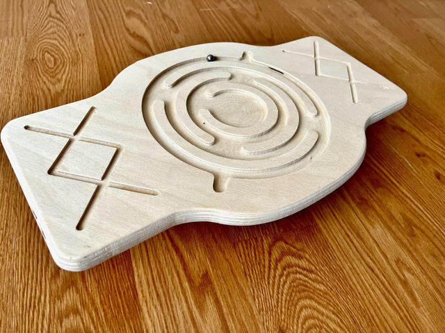 Maze Wooden Balance Board - Kidodido