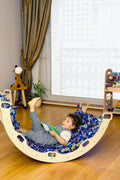 Montessori Arch with XL Forest Design Pillow - Kidodido