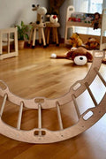 Montessori Climber Arch with Safari Pillow - Kidodido