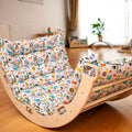 Montessori Climber Arch with Safari Pillow - Kidodido