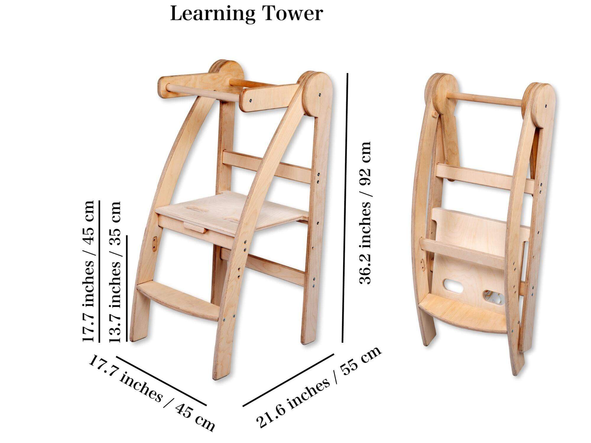 Foldable montessori tower hot sale