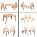 Montessori Table and Chair Set - Kidodido