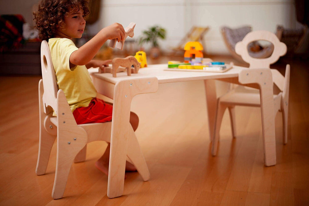 Montessori Table and Chair Set – Kidodido