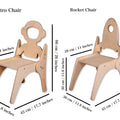 Montessori Table and Chair Set - Kidodido