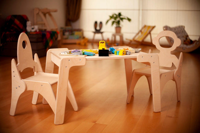 Montessori Table and Chair Set - Kidodido